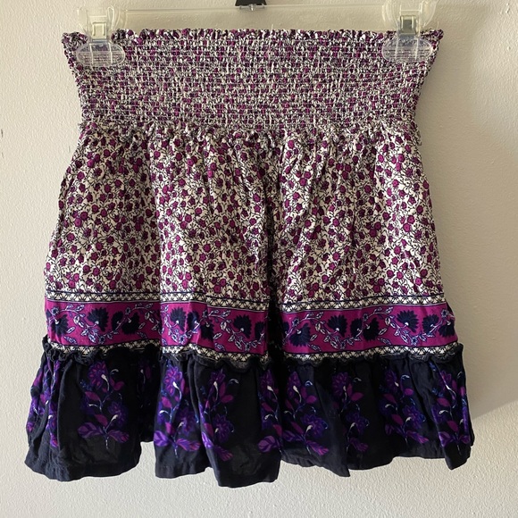 Flowy Floral Tube Top - Picture 1 of 3